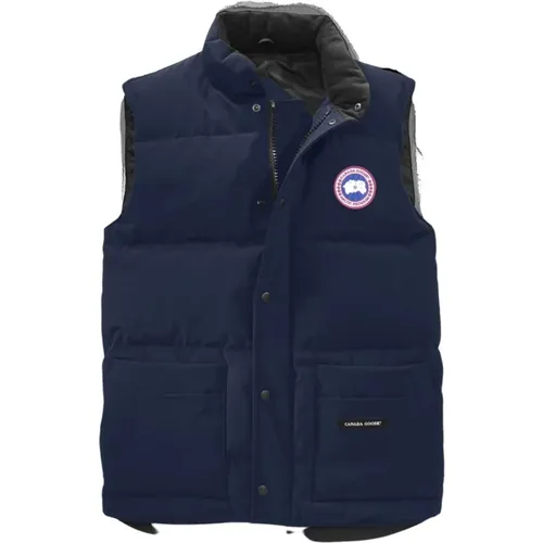 Freestyle Crew Vest , male, Sizes: L, XL, S, M - Canada Goose - Modalova