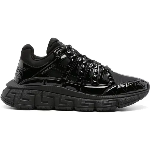 Trigreca Sneakers , male, Sizes: 8 1/2 UK, 9 1/2 UK - Versace - Modalova