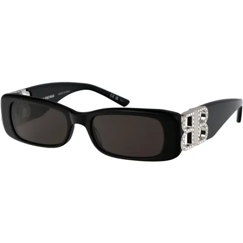 Stylische Sonnenbrille mit Bb0096S Design , Damen, Größe: 51 MM - Balenciaga - Modalova