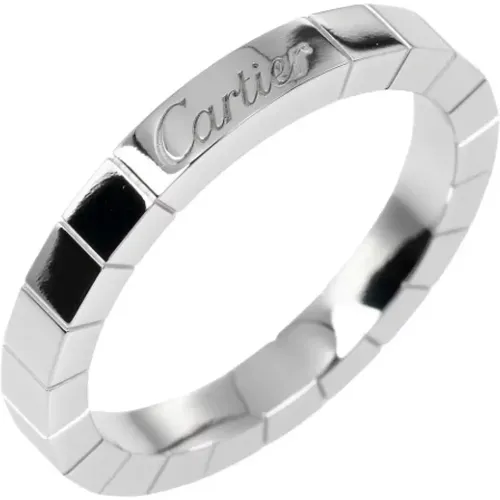 Pre-owned White Gold rings , female, Sizes: ONE SIZE - Cartier Vintage - Modalova