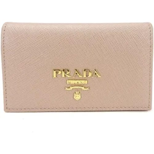 Pre-owned Leather wallets , female, Sizes: ONE SIZE - Prada Vintage - Modalova