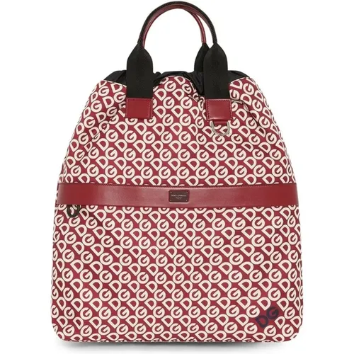 Mens Bags Bucket Bag & Backpack Ss22 , male, Sizes: ONE SIZE - Dolce & Gabbana - Modalova