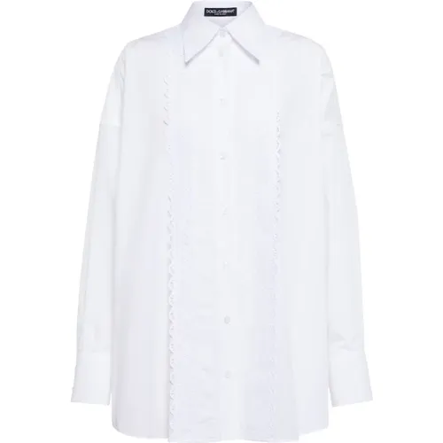 Women's Clothing Shirts Ss22 , female, Sizes: M, S - Dolce & Gabbana - Modalova