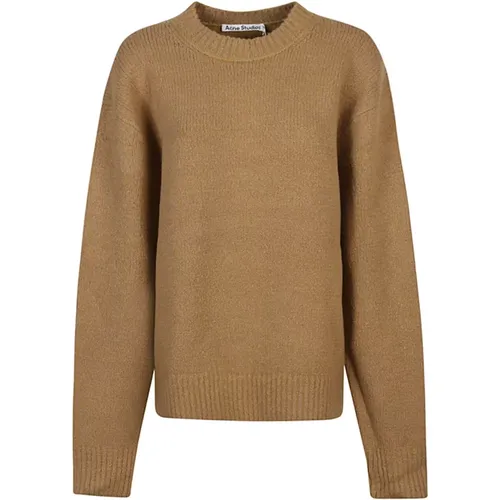 Wool Crew Neck Sweatshirt , male, Sizes: M, XL - Acne Studios - Modalova