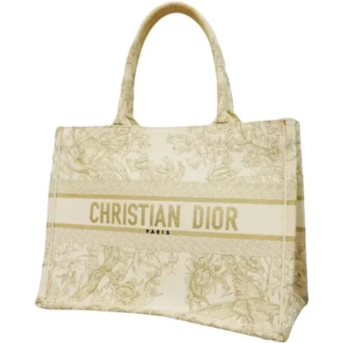 Pre-owned Canvas totes , female, Sizes: ONE SIZE - Dior Vintage - Modalova