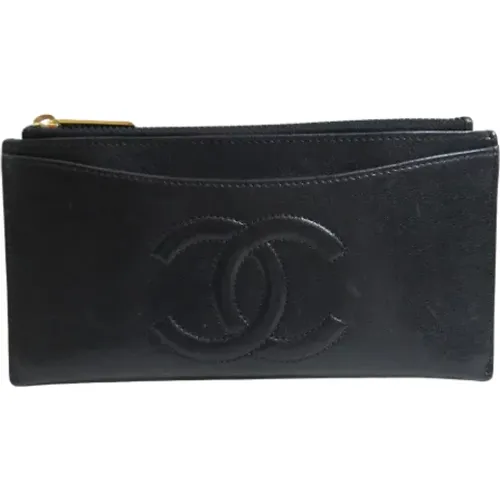 Pre-owned Leather wallets , female, Sizes: ONE SIZE - Chanel Vintage - Modalova