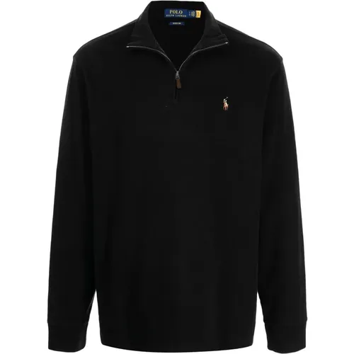 Long sleeve half zip sweater , male, Sizes: XL - Polo Ralph Lauren - Modalova