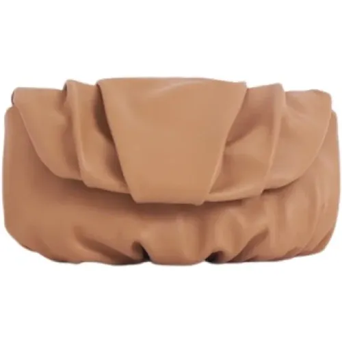 Handgefertigte Lederclutch-Tasche , Damen, Größe: ONE Size - Malababa - Modalova