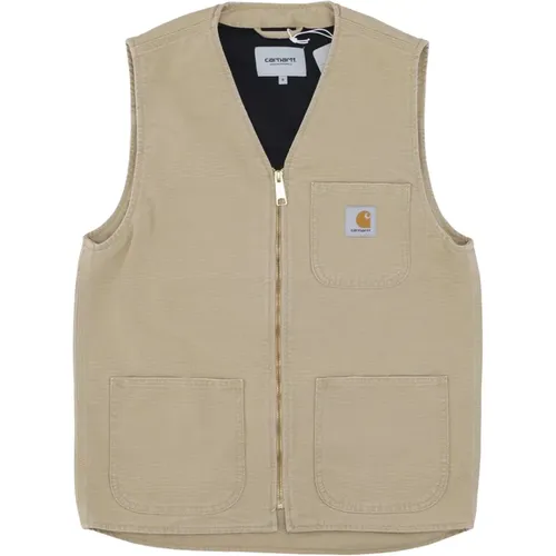 Canvas Weste mit Bourbon Aged Stil - Carhartt WIP - Modalova