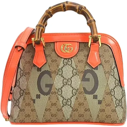 Pre-owned Canvas gucci-bags , female, Sizes: ONE SIZE - Gucci Vintage - Modalova