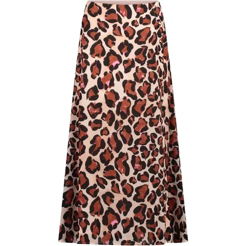 Leopard Print Maxi Skirt - Fabienne Chapot - Modalova