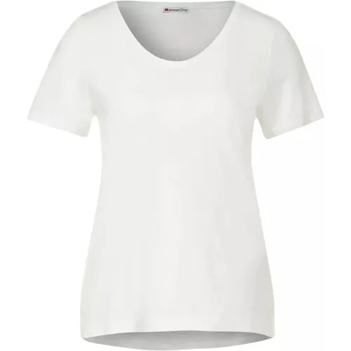 T-Shirts , female, Sizes: XL, M, L, S, 2XL, 2XS, XS - Street One - Modalova