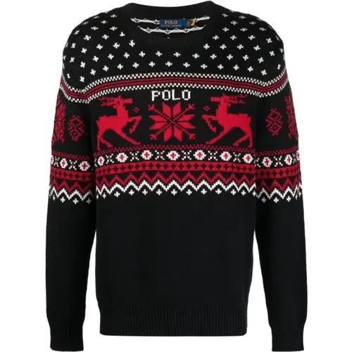 Long sleeve pullover , male, Sizes: L, XL, S - Polo Ralph Lauren - Modalova