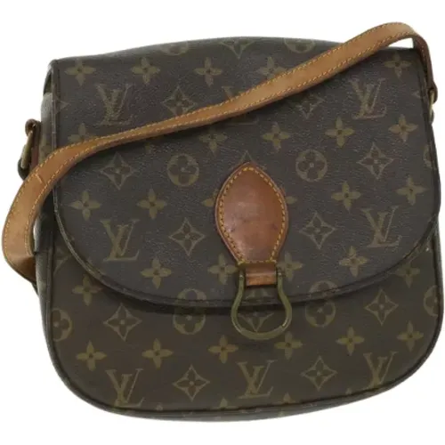 Pre-owned Canvas shoulder-bags , female, Sizes: ONE SIZE - Louis Vuitton Vintage - Modalova