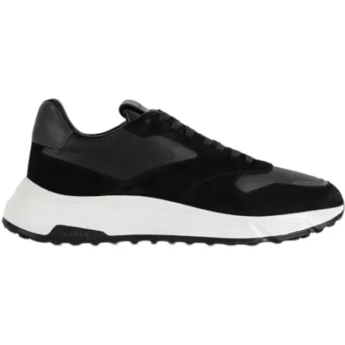 Leather Hyperlight Sneakers , male, Sizes: 8 1/2 UK, 9 UK, 6 UK, 9 1/2 UK, 10 1/2 UK, 8 UK - Hogan - Modalova