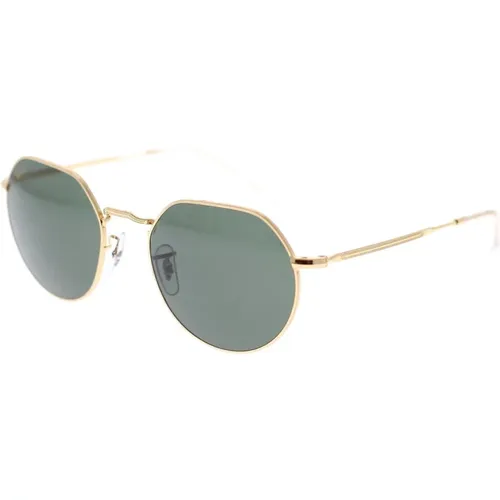 Classic Round Sunglasses Rb3565 Jack , unisex, Sizes: 53 MM, 51 MM - Ray-Ban - Modalova