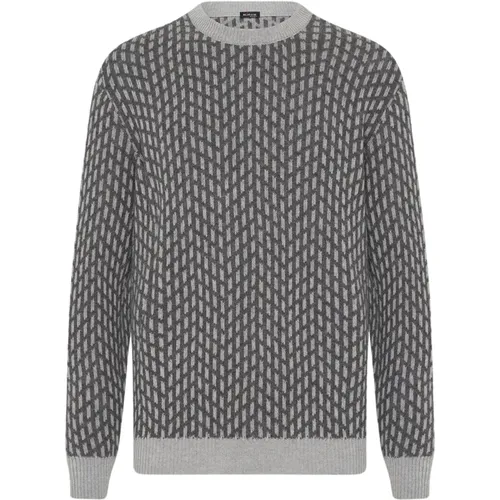 Kaschmir Jacquard Pullover Kiton - Kiton - Modalova