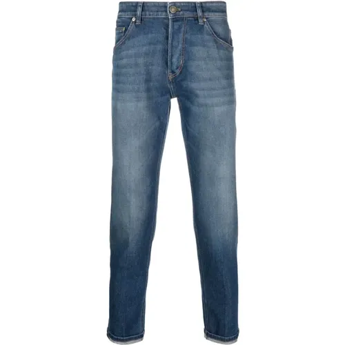 Slim Fit Denim Jeans für Herren , Herren, Größe: W34 - PT Torino - Modalova