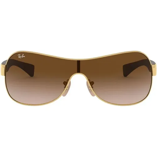 Moderne Damen Sonnenbrille Gold/Braun Getönt - Ray-Ban - Modalova