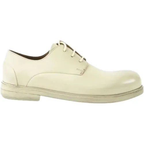 Gelbe Leder Derby Schuhe , Damen, Größe: 35 EU - Marsell - Modalova