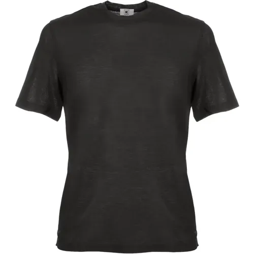 Artico T-Shirt - Schwarz , Herren, Größe: L - Kired - Modalova