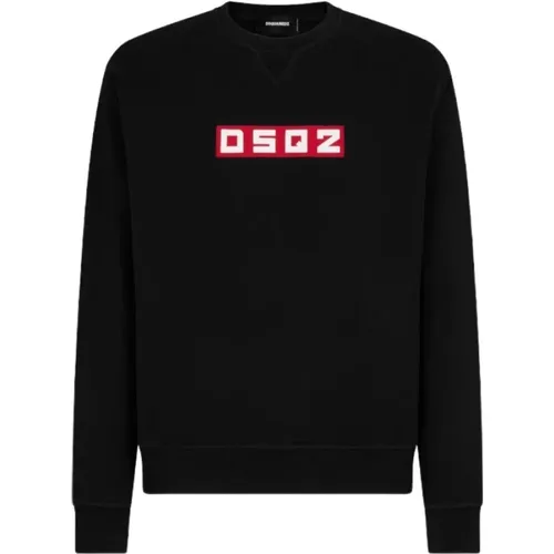 Cool Fit Logo Sweatshirt , male, Sizes: 2XL, M, XL - Dsquared2 - Modalova