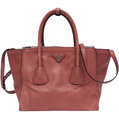 Pre-owned Leather totes , female, Sizes: ONE SIZE - Prada Vintage - Modalova