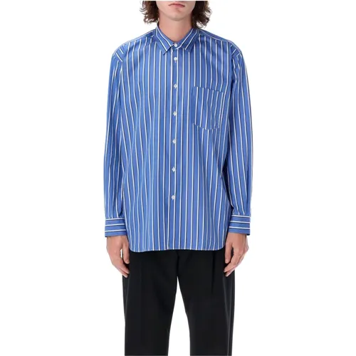 Gestreiftes Hemd Herrenmode Aw24 , Herren, Größe: XL - Comme des Garçons - Modalova