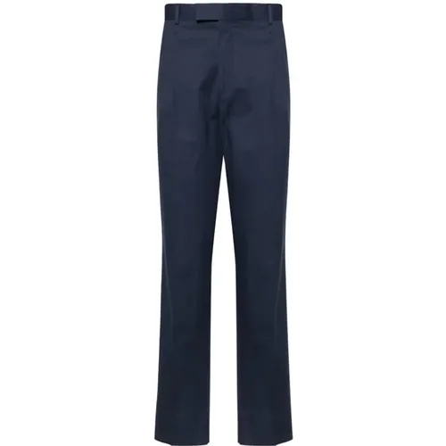 Slim Fit Cotton Pants , male, Sizes: M, XL, 2XL, L - Ermenegildo Zegna - Modalova