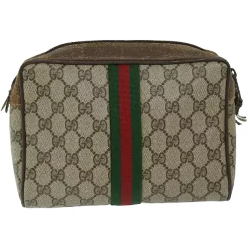 Pre-owned Canvas gucci-bags , female, Sizes: ONE SIZE - Gucci Vintage - Modalova