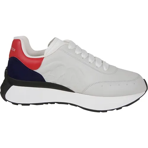 Men's Shoes Sneakers White Ss24 , male, Sizes: 6 UK, 11 UK, 5 UK - alexander mcqueen - Modalova