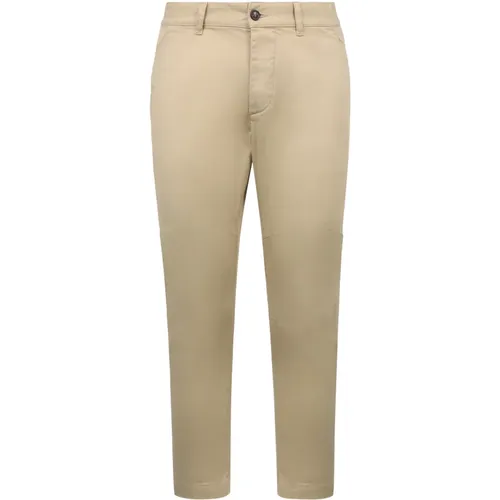 Baumwoll Chino Hose , Herren, Größe: L - Dsquared2 - Modalova