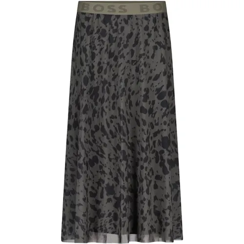 Midi Skirts , female, Sizes: XS - Hugo Boss - Modalova