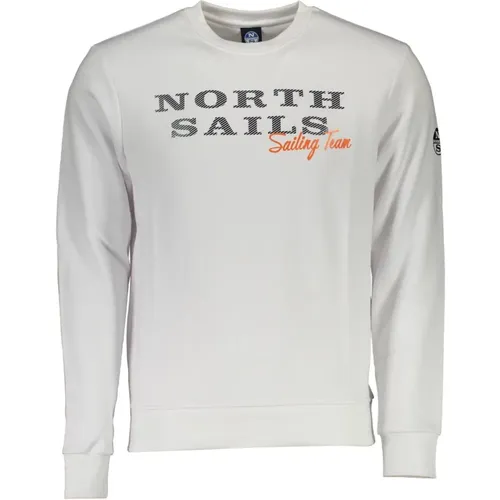 Long Sleeve Crewneck Sweatshirt , male, Sizes: 2XL, XL, L, S - North Sails - Modalova