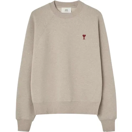 Logo Sweater , male, Sizes: S, L - Ami Paris - Modalova