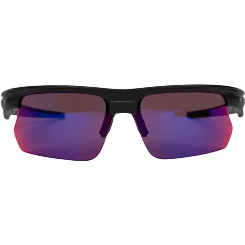 Sportliche Sonnenbrille in mattem Schwarz - Oakley - Modalova