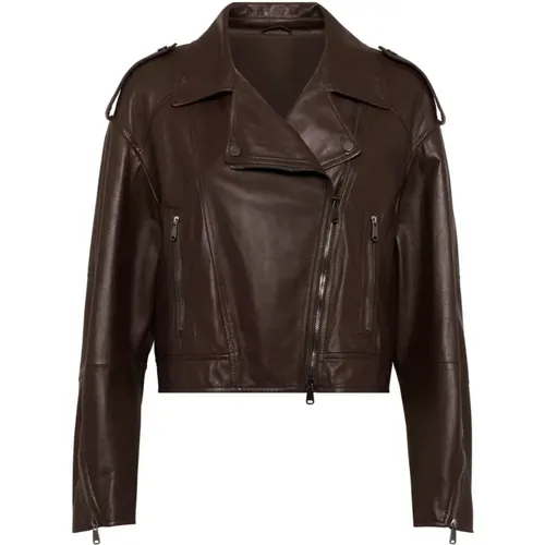 Luxury Jackets for Men , female, Sizes: L, XS - BRUNELLO CUCINELLI - Modalova