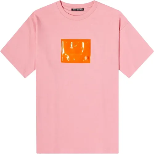 Exford Inflate Logo T-Shirt , female, Sizes: M - Acne Studios - Modalova