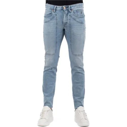 Mens Denim Jeans , male, Sizes: W30, W32, W34, W38, W33 - Jeckerson - Modalova