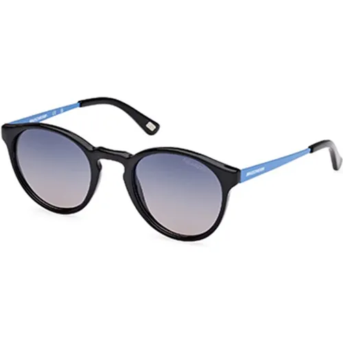 Polarisierte Schwarze Sonnenbrille SE6284-01D,Polarisierte braune Gläser Sonnenbrille - Skechers - Modalova