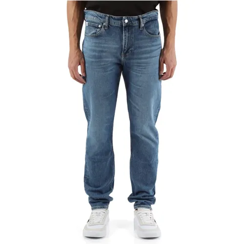 Slim Taper Five-Pocket Jeans , Herren, Größe: W30 - Calvin Klein Jeans - Modalova