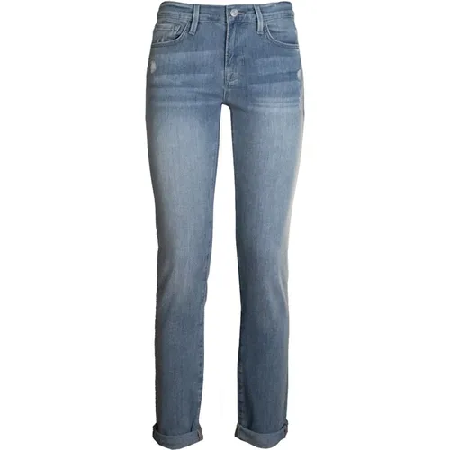 Cropped Jeans , Damen, Größe: W25 - Frame - Modalova