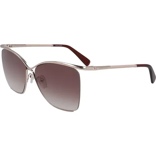 Sonnenbrille im Blauen Stil 716,Sonnenbrille Modell 730 - Longchamp - Modalova