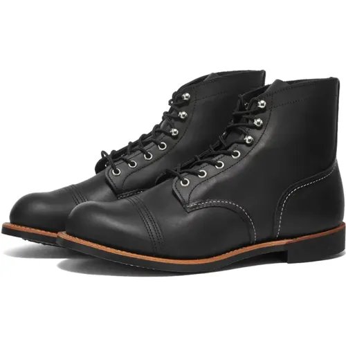 Iron Ranger 8084 Boots , male, Sizes: 11 UK, 6 UK, 7 1/2 UK, 10 UK, 5 UK, 9 UK, 7 UK, 8 1/2 UK, 8 UK, 9 1/2 UK - Red Wing Shoes - Modalova