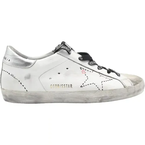 Silver Star Sneakers , female, Sizes: 6 UK - Golden Goose - Modalova