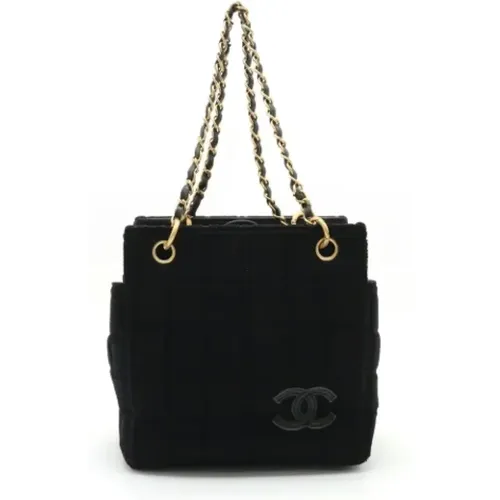 Pre-owned Cotton chanel-bags , female, Sizes: ONE SIZE - Chanel Vintage - Modalova