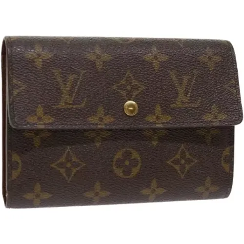 Pre-owned Canvas wallets , female, Sizes: ONE SIZE - Louis Vuitton Vintage - Modalova