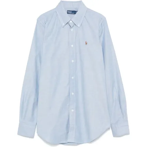 Casual Blaues Langarmhemd - Polo Ralph Lauren - Modalova