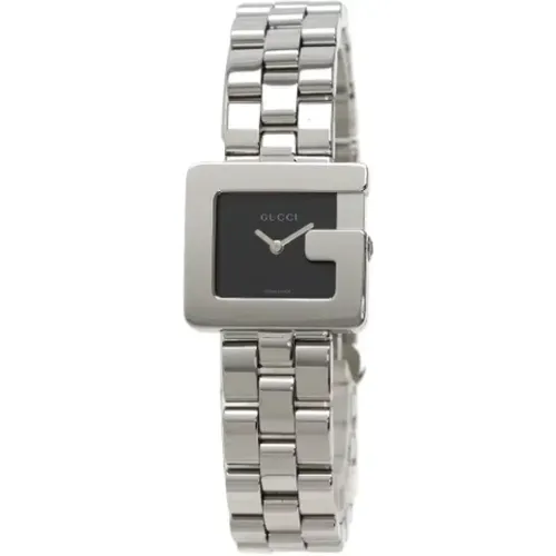 Pre-owned stainless steel Gucci watch , female, Sizes: ONE SIZE - Gucci Vintage - Modalova