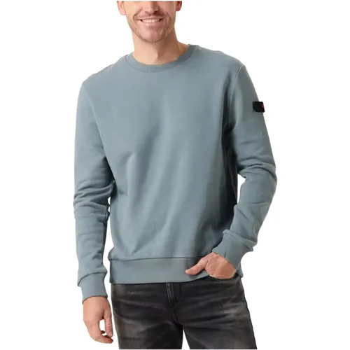 Blauer Pullover für Herren Saidor B , Herren, Größe: 2XL - Peuterey - Modalova